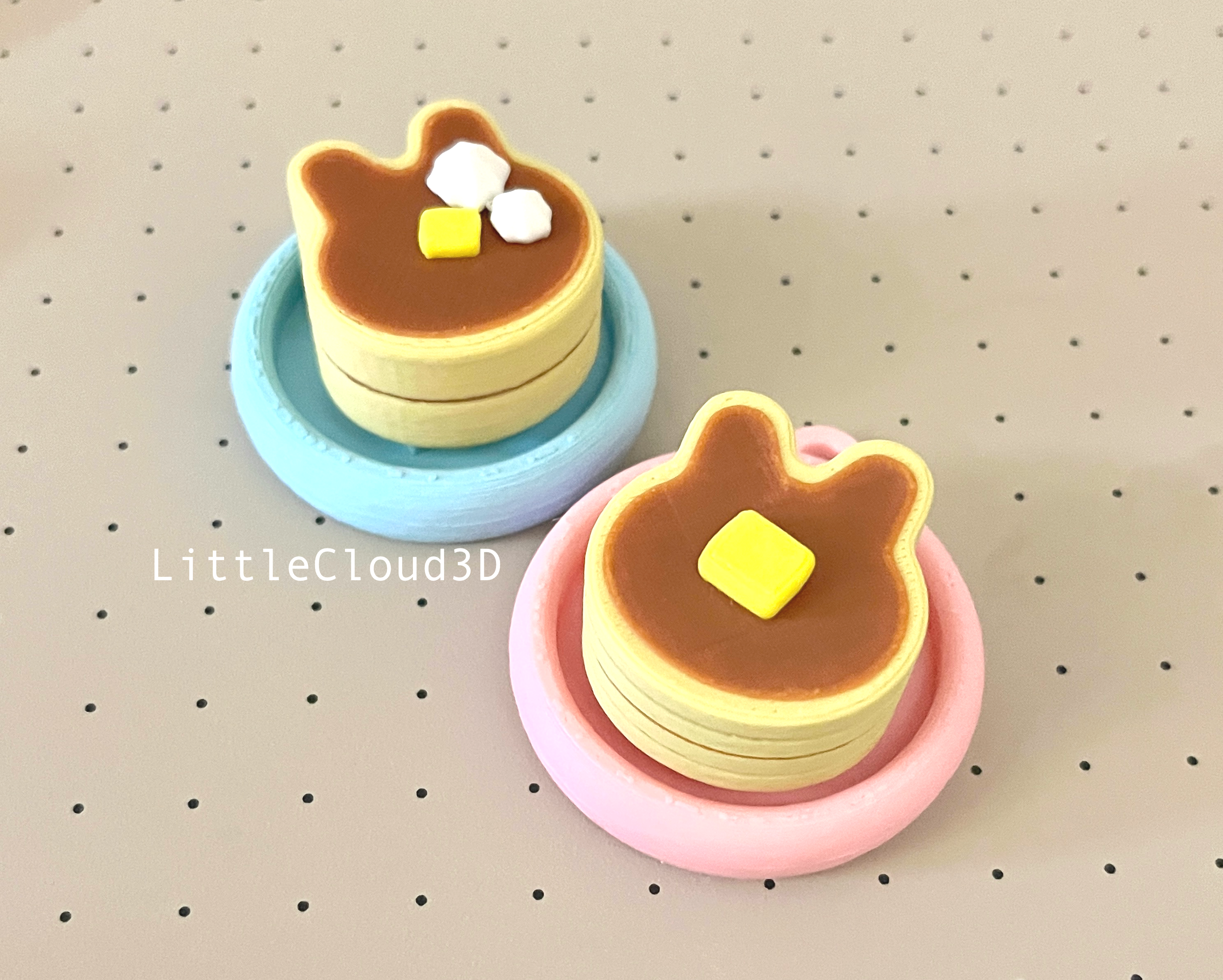 Bunny Pancake Clickers Commercial License by LittleCloud3D