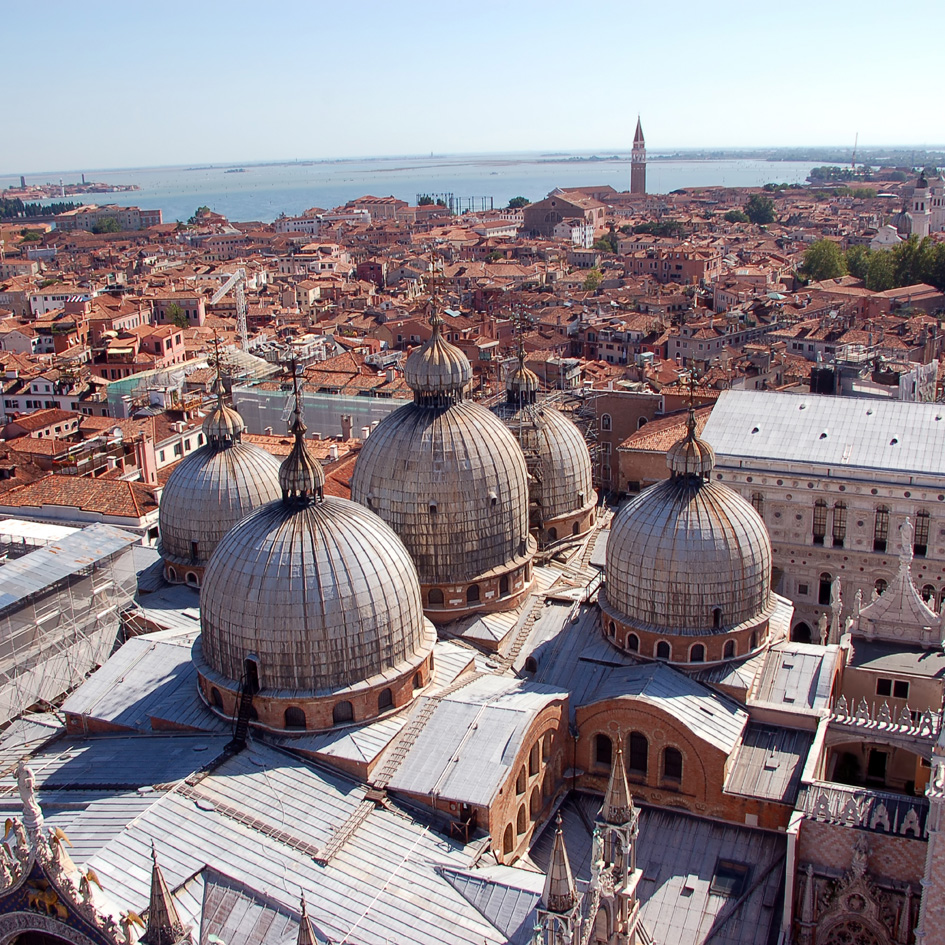 Bird's view of Venice, Italy