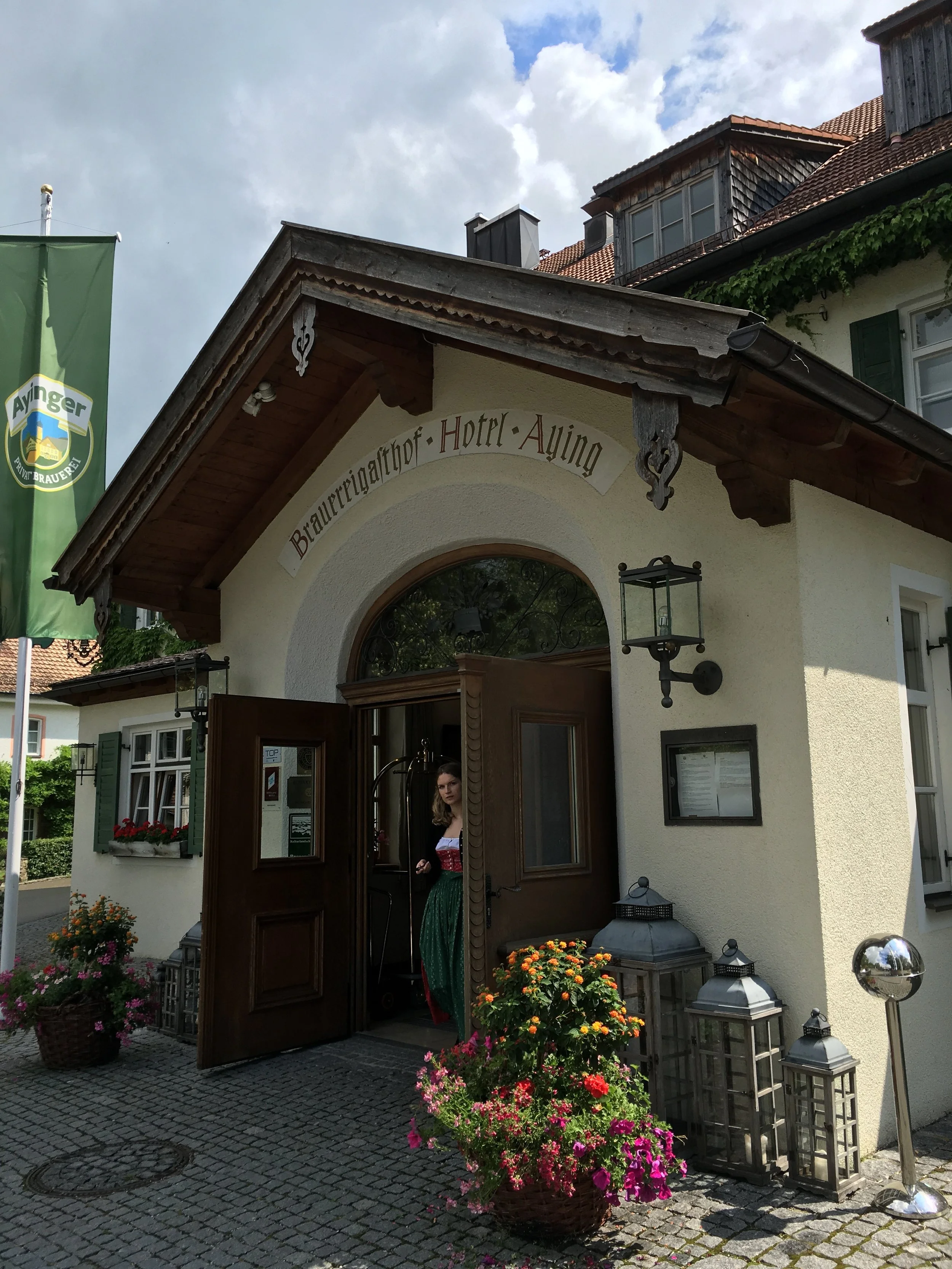 iN GERMANY: Sightsleep at a Bavarian brewery