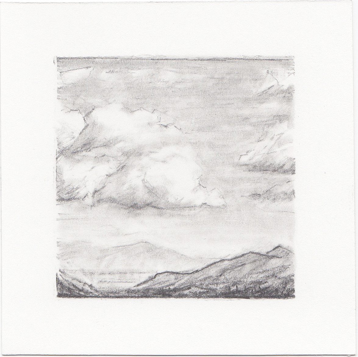 #39 Salt Lake Valley, Utah | 3x3 | graphite