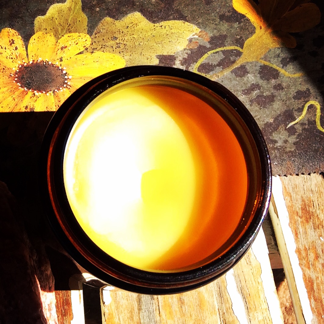 Finished salve in the sunshine!