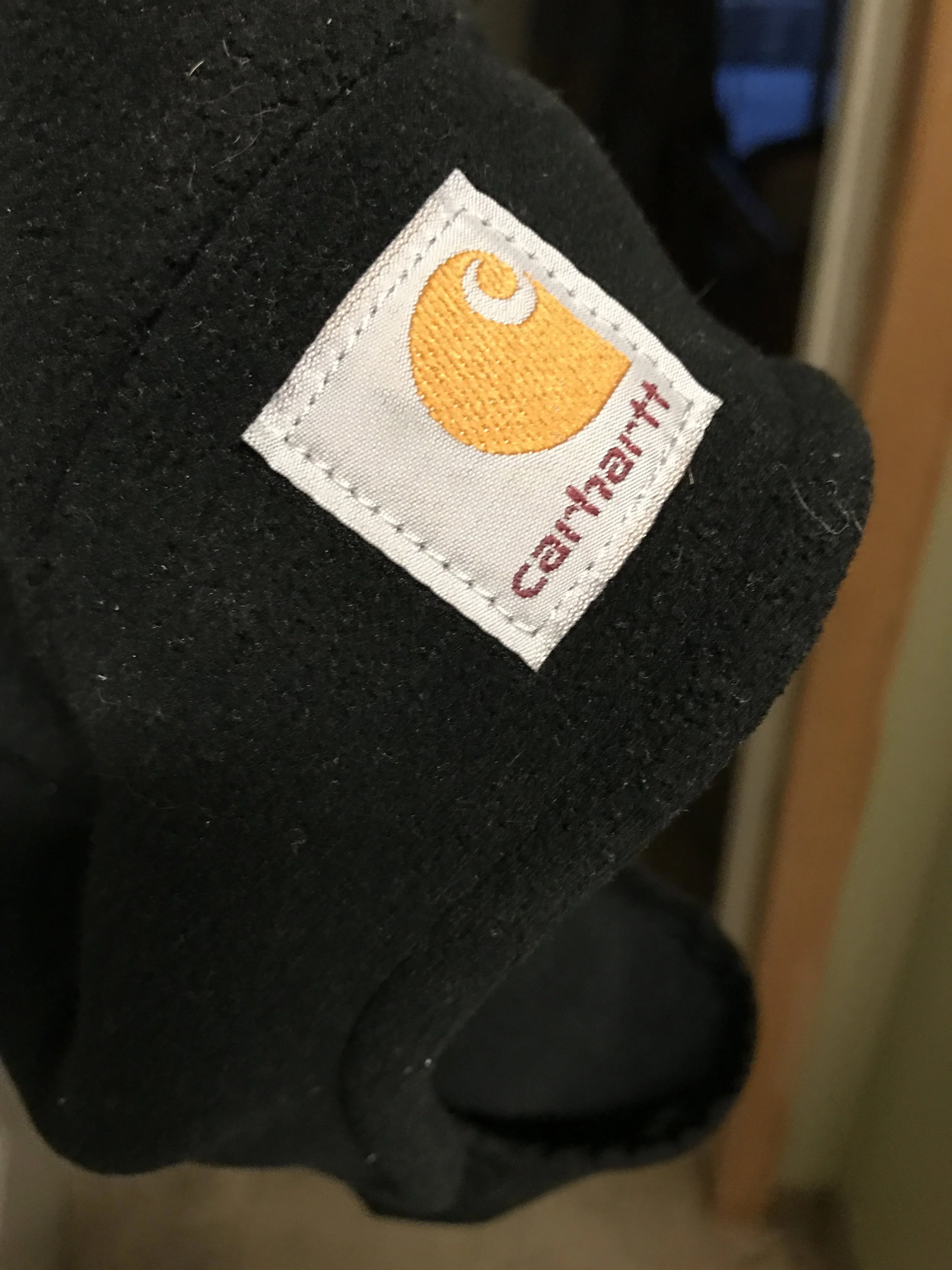We love Carhartt brand! We each have a Carhartt beanie . Mr. V.'s is a good knit one, and mine has fleece...which I am rapidly beginning to insist upon for the cold. We actually got ours at CalRanch, but they have them on Amazon too. 