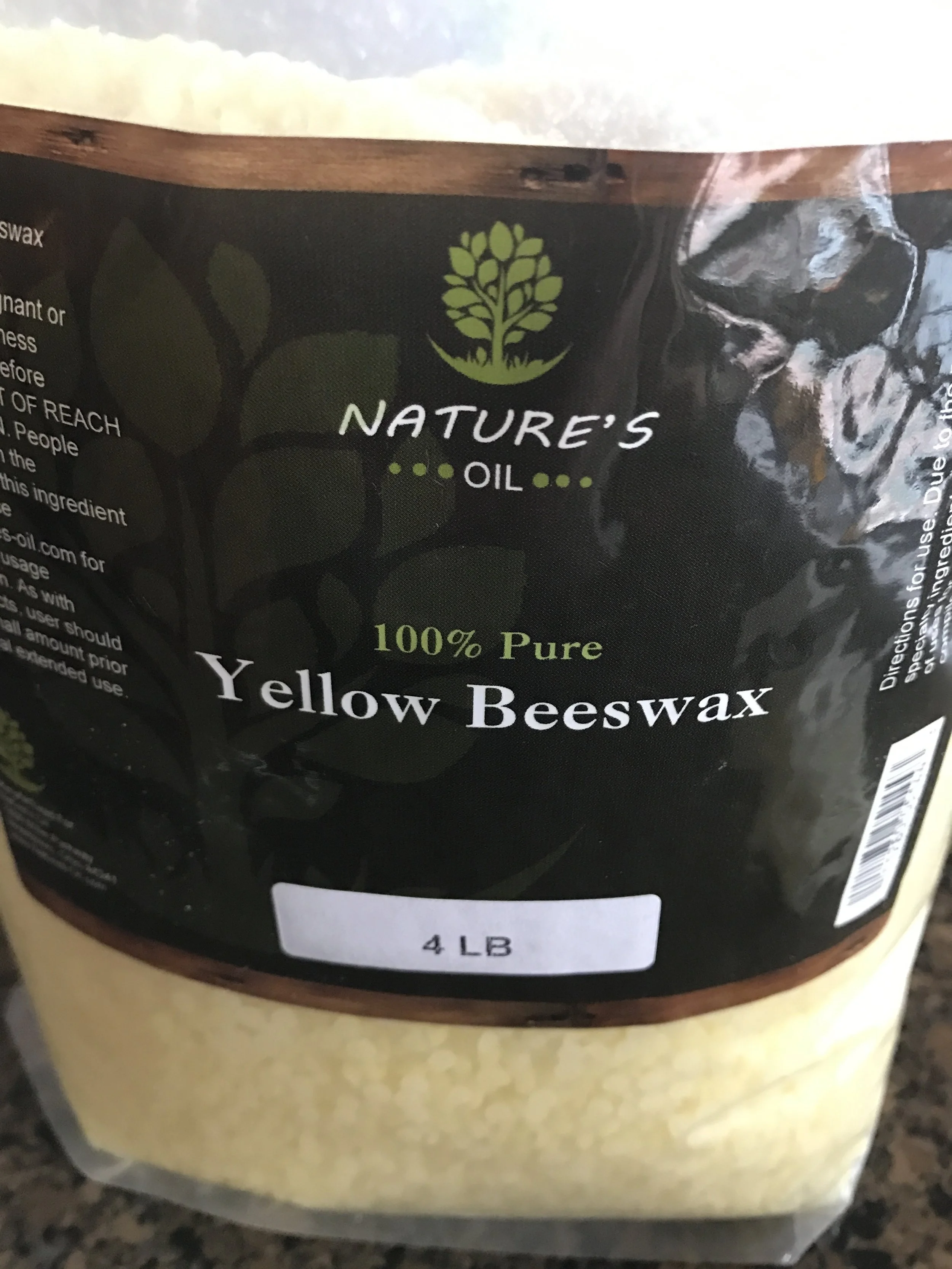 I use beeswax from Bulk Apothecary . 