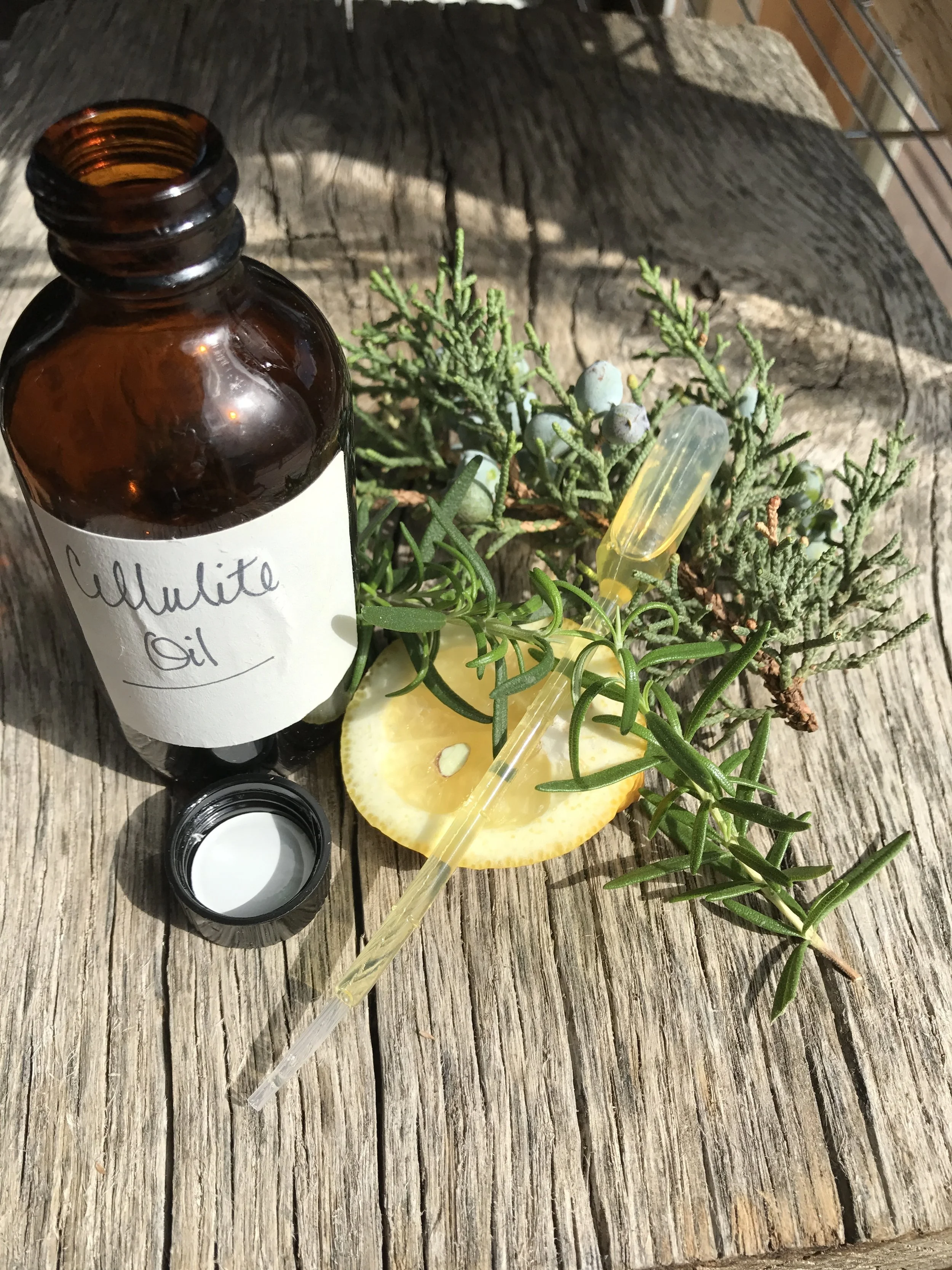 Blending essential oils is easy! I like to make extra and store the blend away to make more massage oils later on.