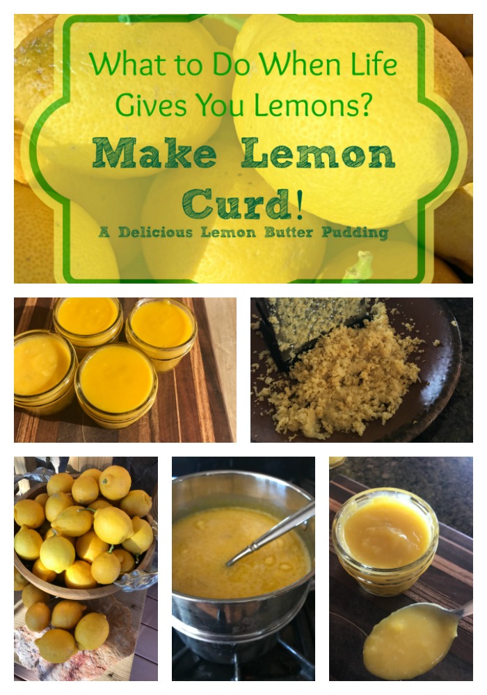 What is lemon curd? It sure is a strange sounding thing, right? Well, it's a lovely, buttery yellow lemon type of pudding. You can eat it by itself or use it as a delicious topping. Best of all, it's EASY to make and lasts for awhile in the refrigerator too. Find out how to make this yummy happy lemon pudding!