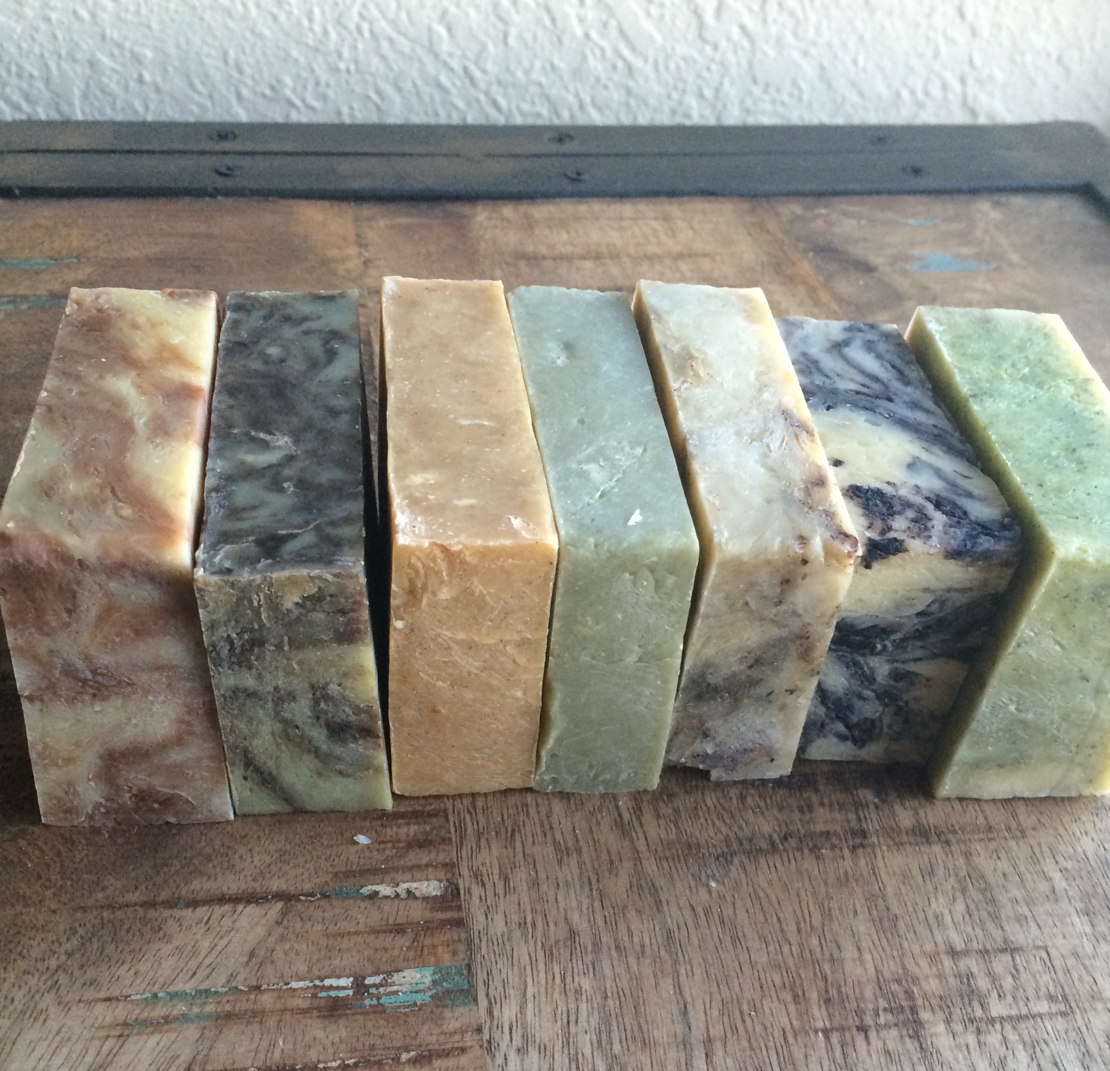 Here are a few of the many different soaps I've made over the years.