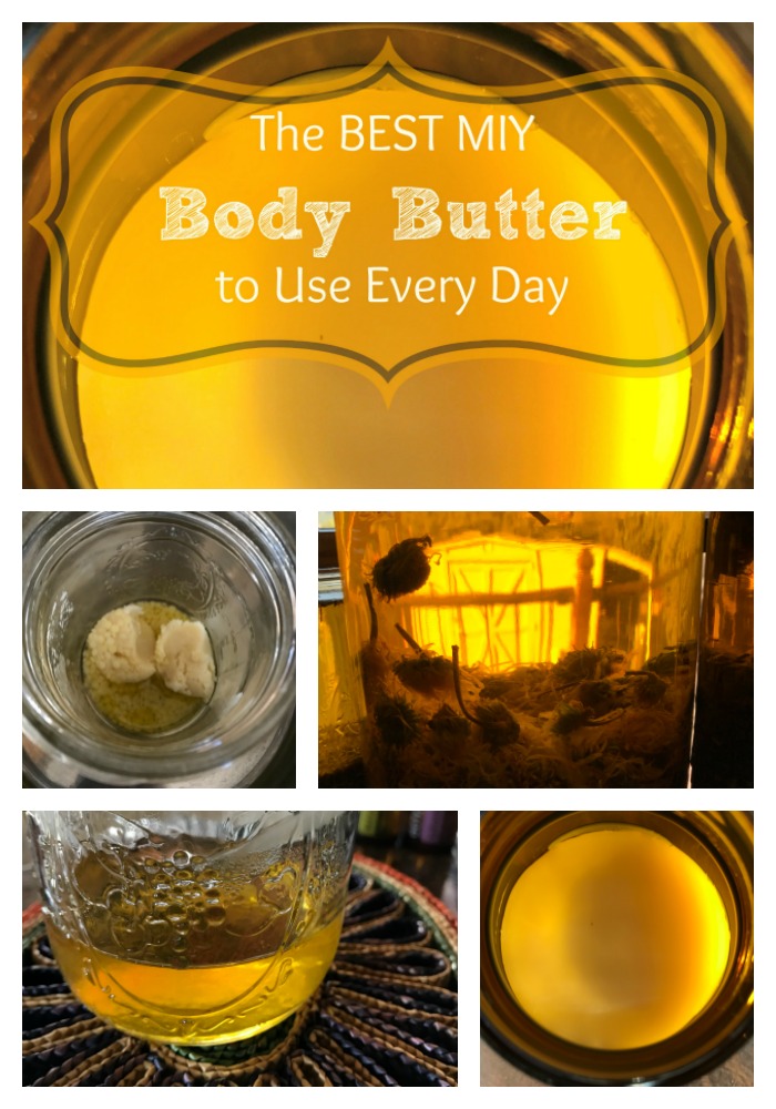 If you have dry skin and love the feel of body butters without the typical greasy feeling that often comes with them, then you MUST try this easy and effective body butter! 