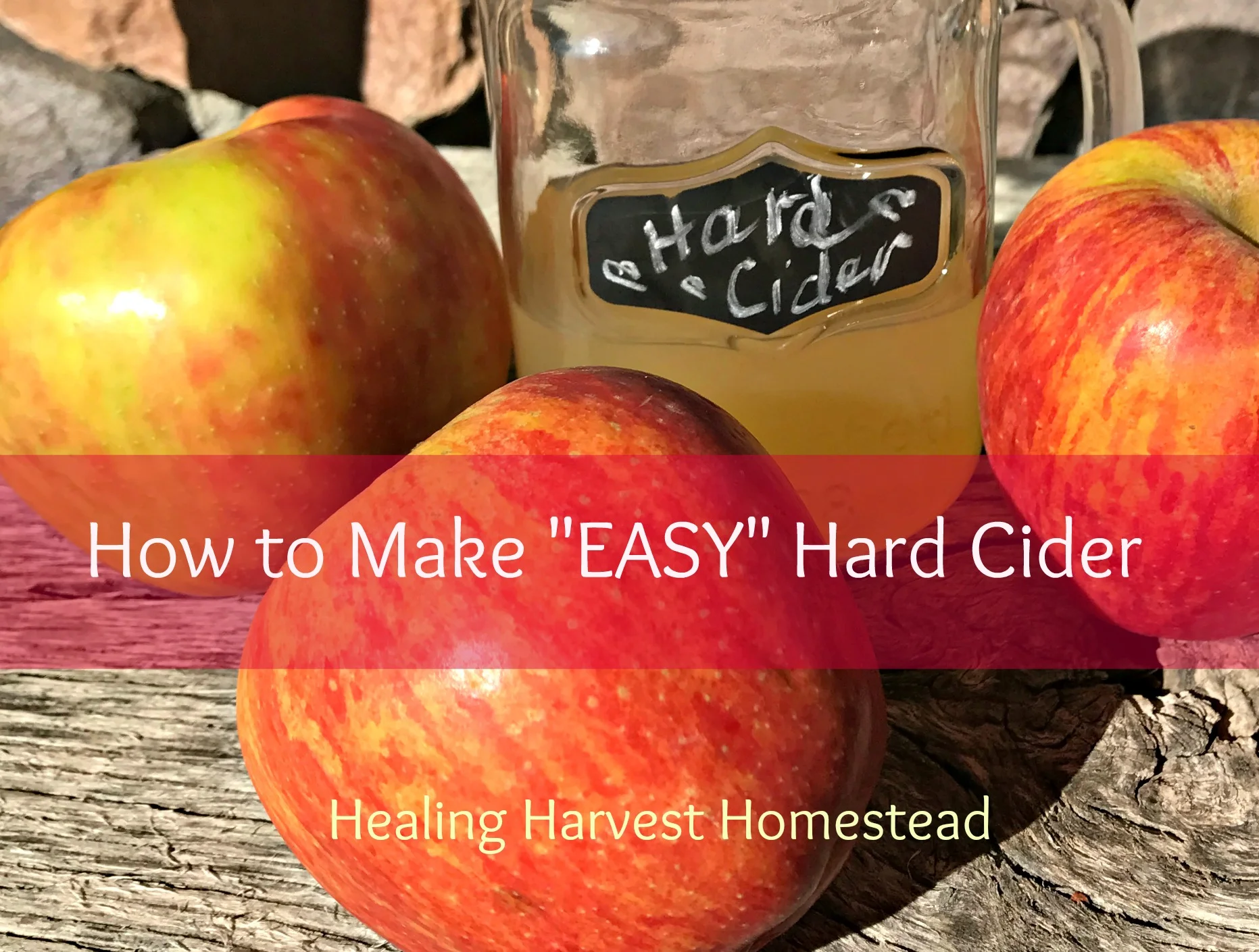 Make Your Own "Easy" Hard Cider! 