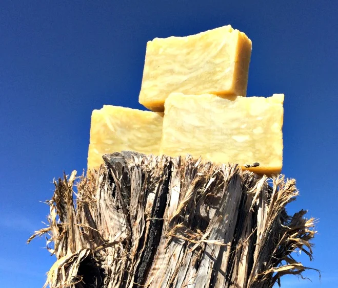 Isn't handmade soap just beautiful?