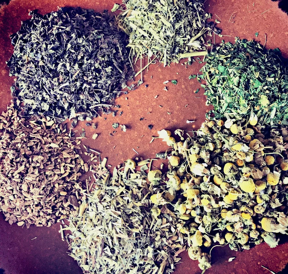 Creating Tea Blends is pretty easy, and there is nothing better than fresh herbal tea! Here is a Tea Lover's Gift Guide for more ideas!
