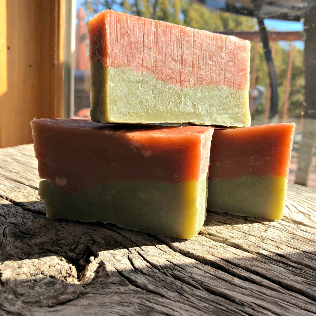 Hot Process Soap: How to Layer Two Colors Together, Just Like Cold Process!  Beautiful! — All Posts Healing Harvest Homestead
