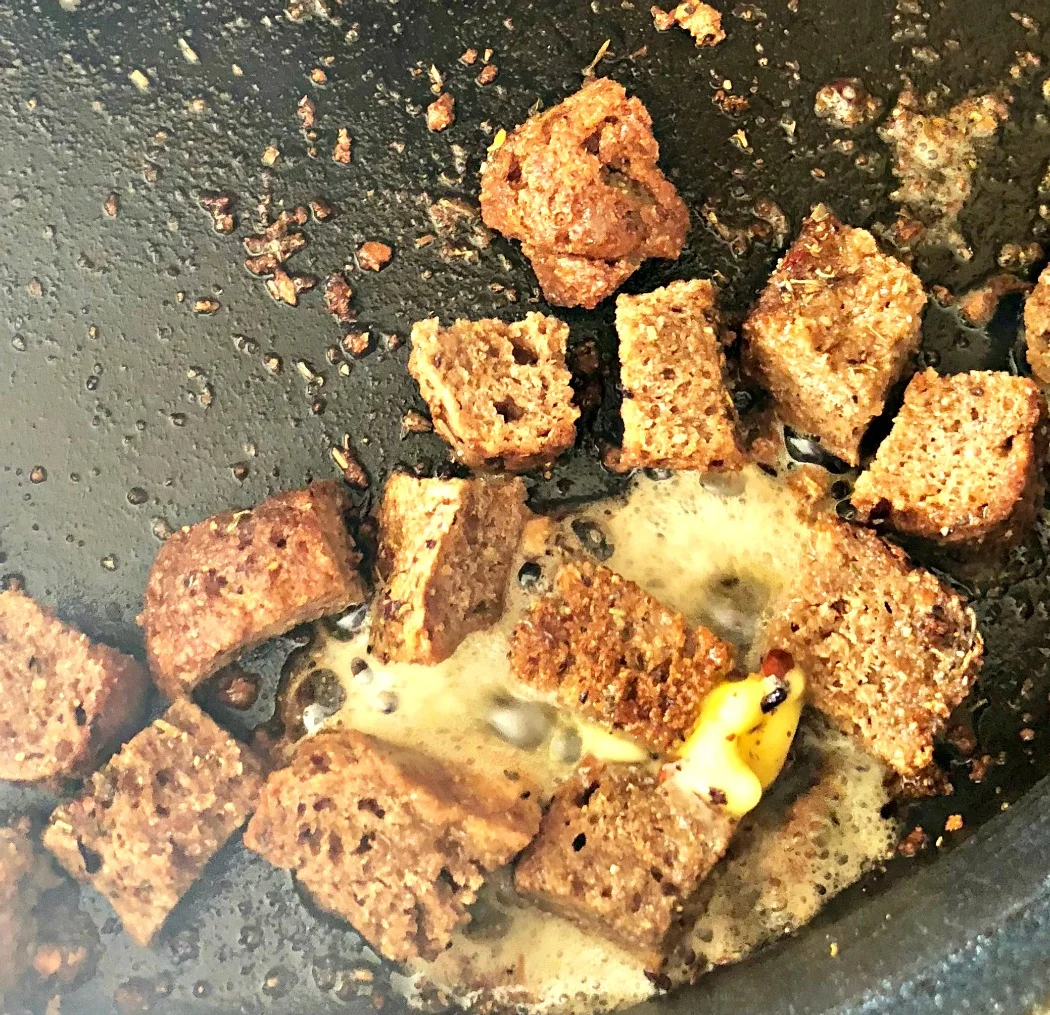 Fry them in a pan with grass-fed butter and spices.....Mmmmmm.....