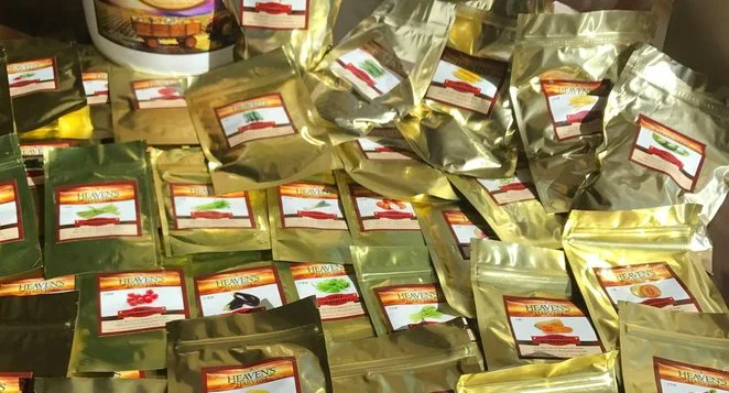 These are examples of seeds that are packed well for long term storage. 