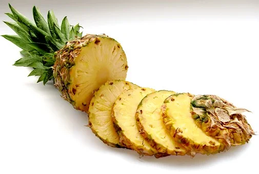 Pineapple is great for your diet and health! It's also a great skin exfoliator as it contains bromelain.
