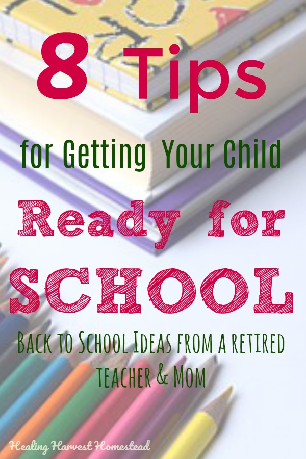 We are in the dead center of Summer. But the new school year is looming before us! Here are eight things you can start doing now to have your child be ready for the new school year and make it a success! Ease the trauma of a new schedule, get started with some healthy school habits, and start planning for a great school year now! It's never to early to get ready for going back to school! #school #backtoschool #schoolsupplies #teacher #successfulschoolyear
