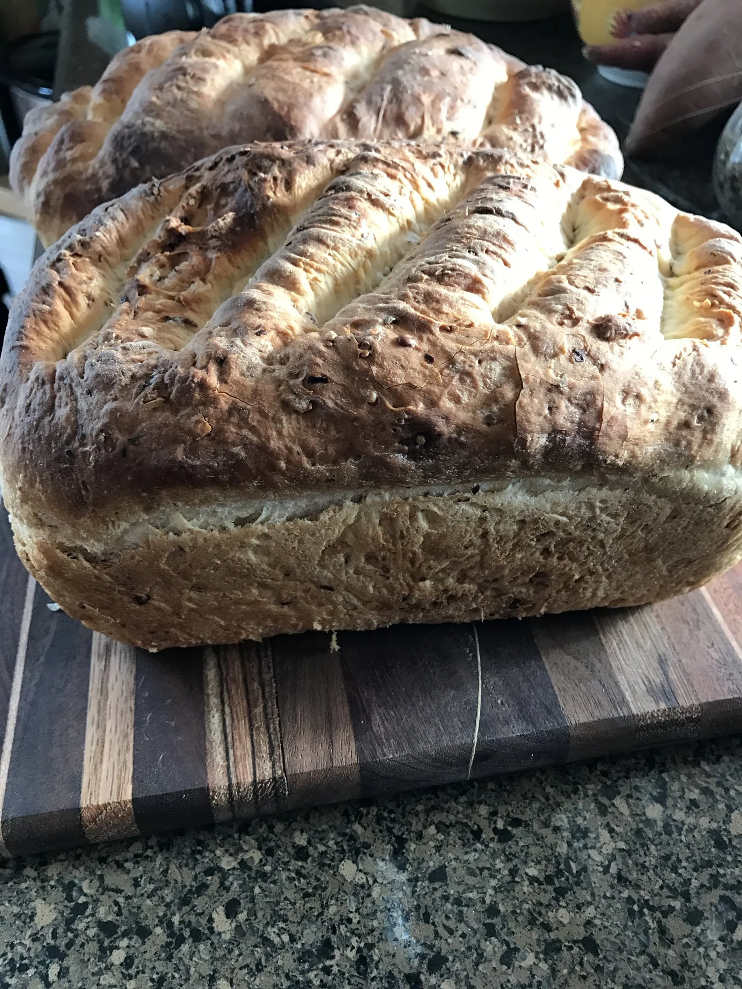 Bake your own bread for health….and a delicious smelling home.