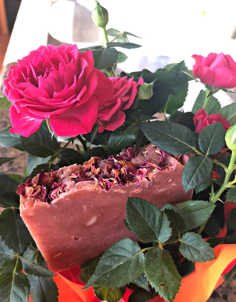 This Rose Petal soap is just SO lovely!