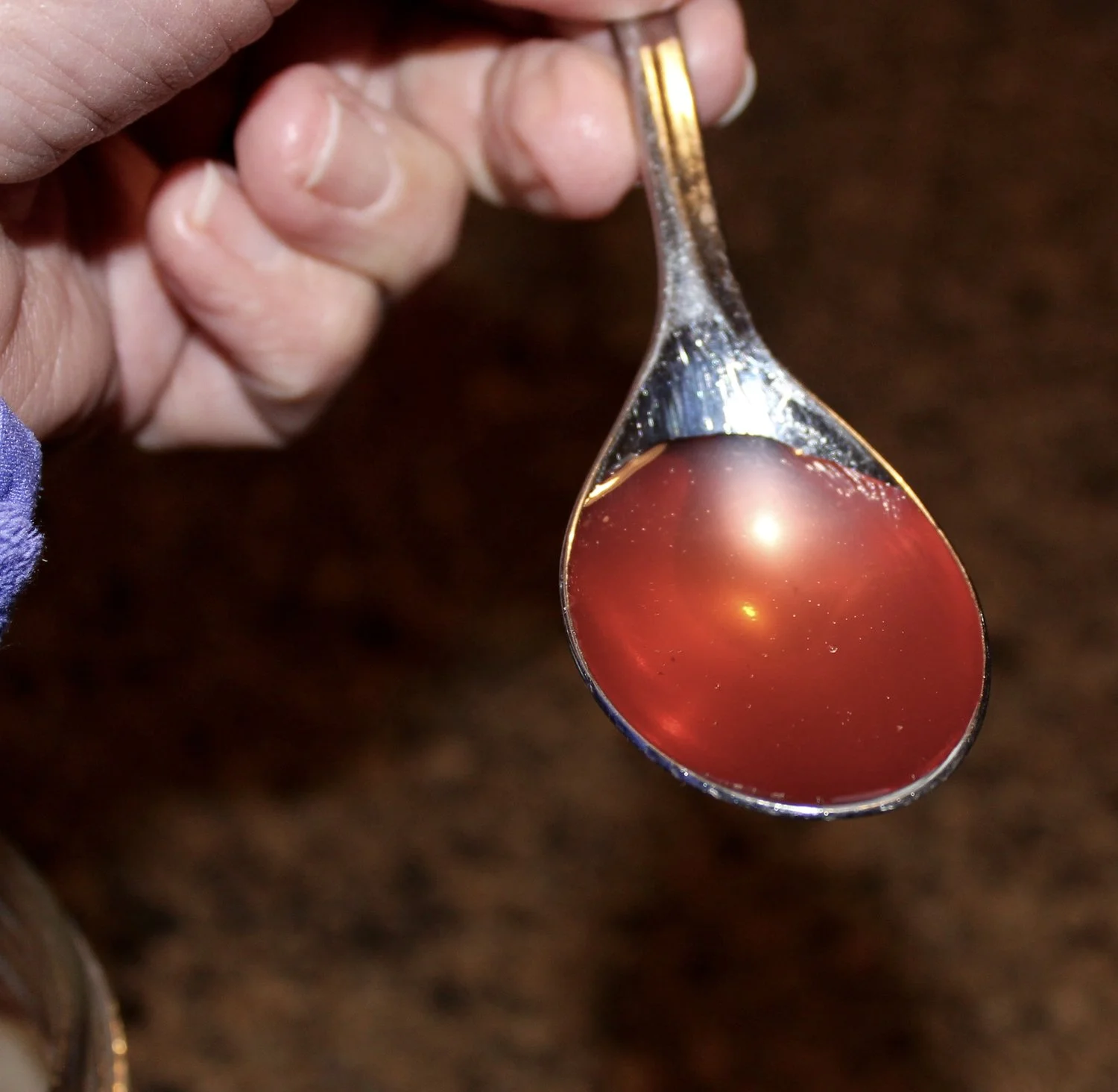 Here is my homemade super simple cough syrup made with just two ingredients!