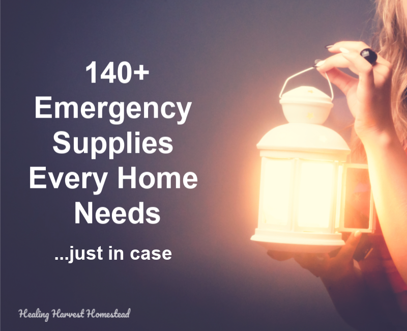 140+ Emergency Supplies Every Home Should Have Just in Case (Who Wants to Freeze, Starve, or Die, Right?)