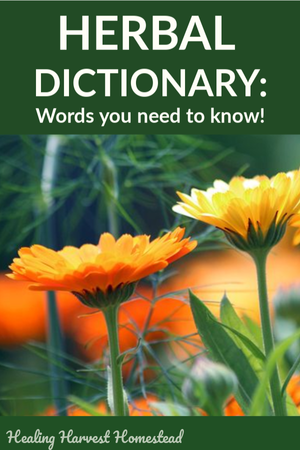 Get to Know Herbal Actions with a Printable Glossary — All Posts ...