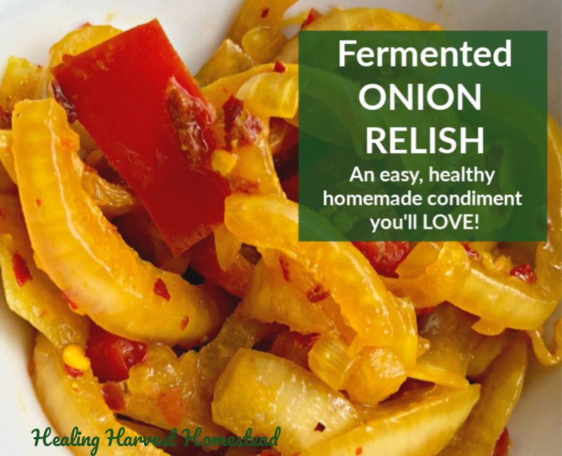 How to Make a Fermented Onion Relish (Perfect for Salads, Sandwiches, and More)