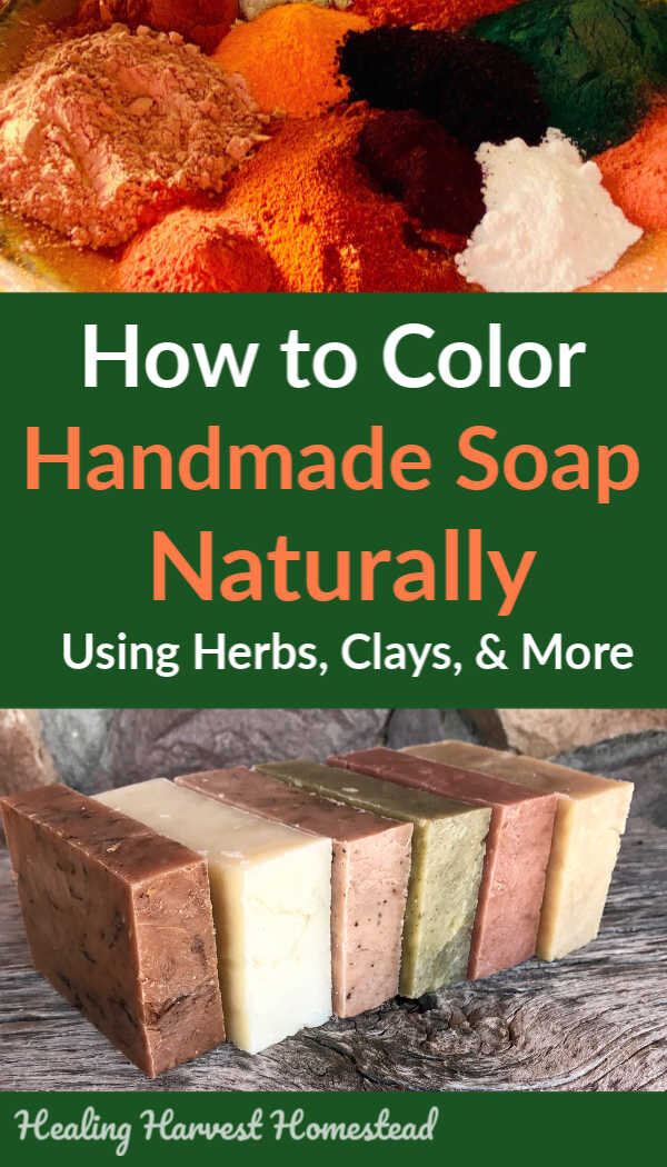 How to Naturally Color Soap with Plants, Roots, and Clays