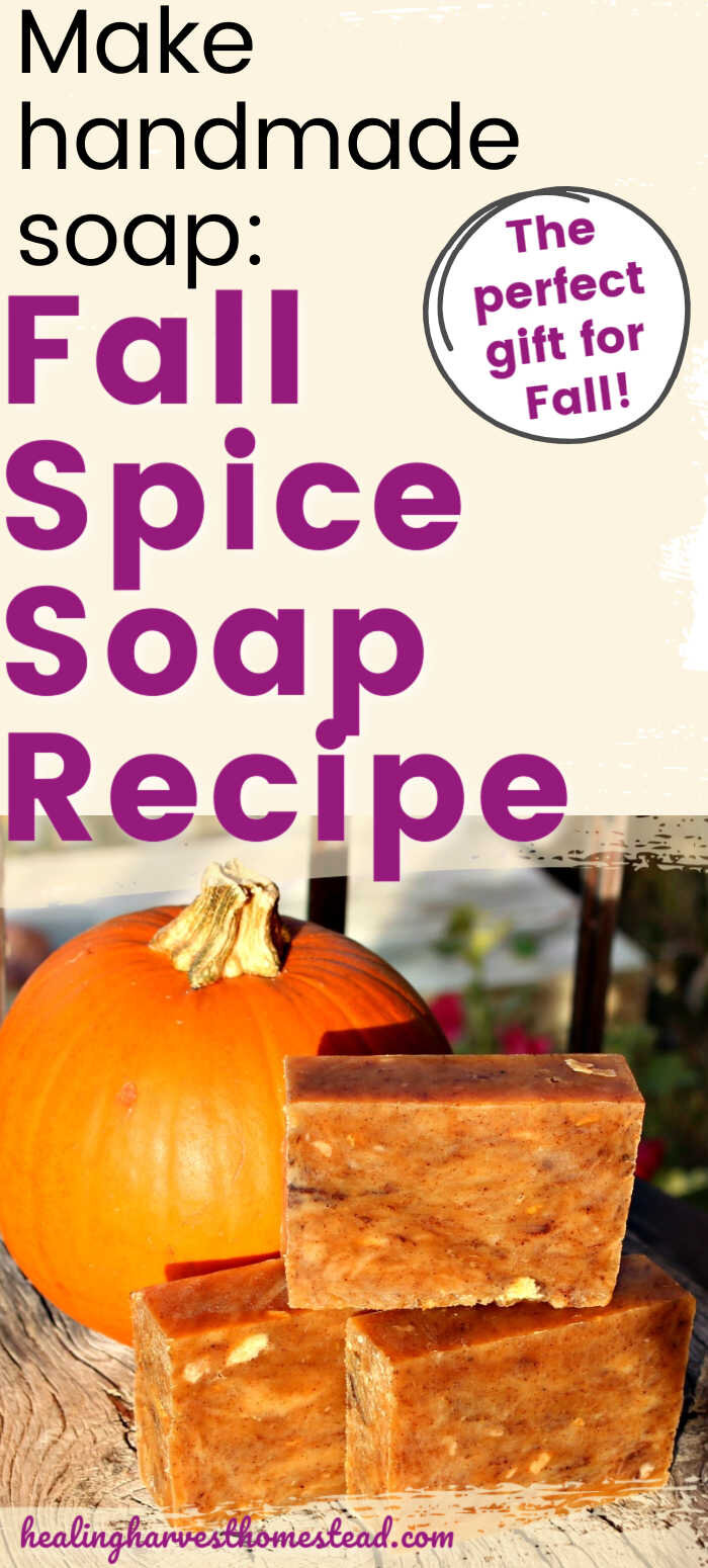 How to make Pumpkin Spice Soap (Cold Process Recipe)