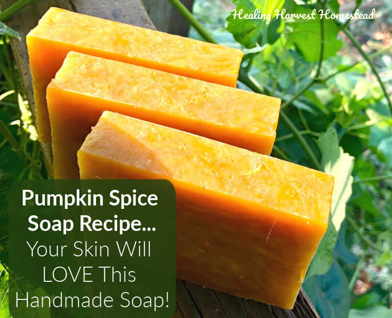 Pumpkin Spice Soap Recipe (Hot Process Natural Handmade Soap--Perfect for Fall!)
