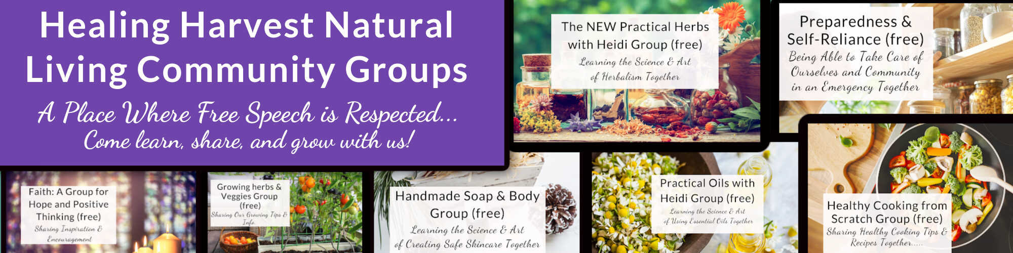 Join our FREE community!  It’s off Facebook. It’s ads-free! It’s a place where free speech is respected! **I’m easing off Facebook, so I created this network for those of us who want to learn about herbalism, essential oils, making natural body care, eating healthy, and discussing Christian encouragement without fear of reprisal. I hope you’ll join us today!