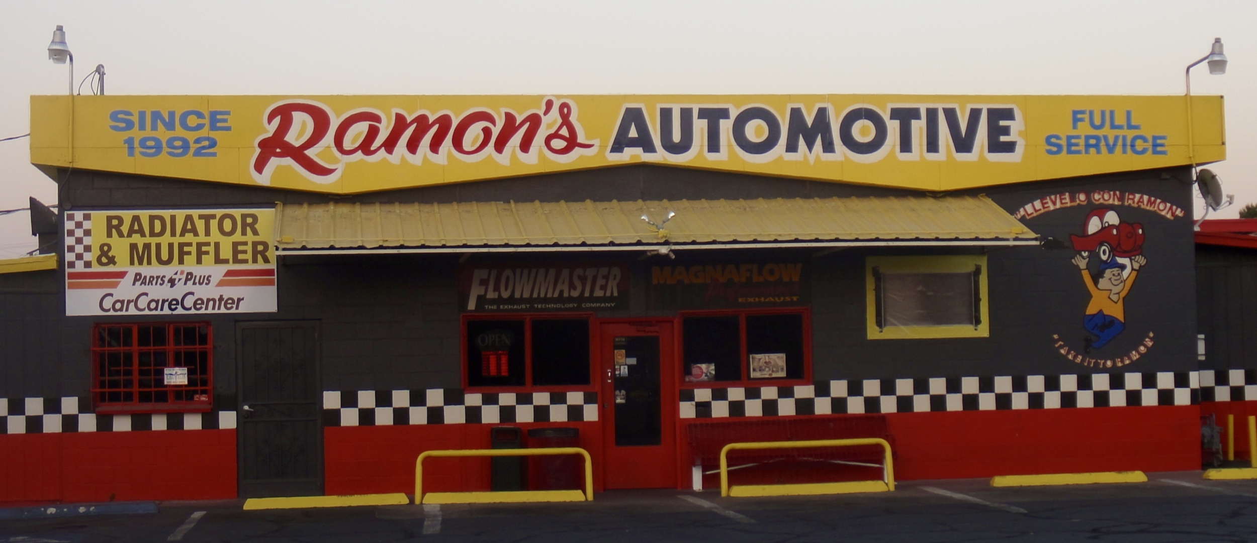 Ramon Macazani's shop is at 1721 S. Fourth Ave. Ramon was behind the counter when we visited recently.