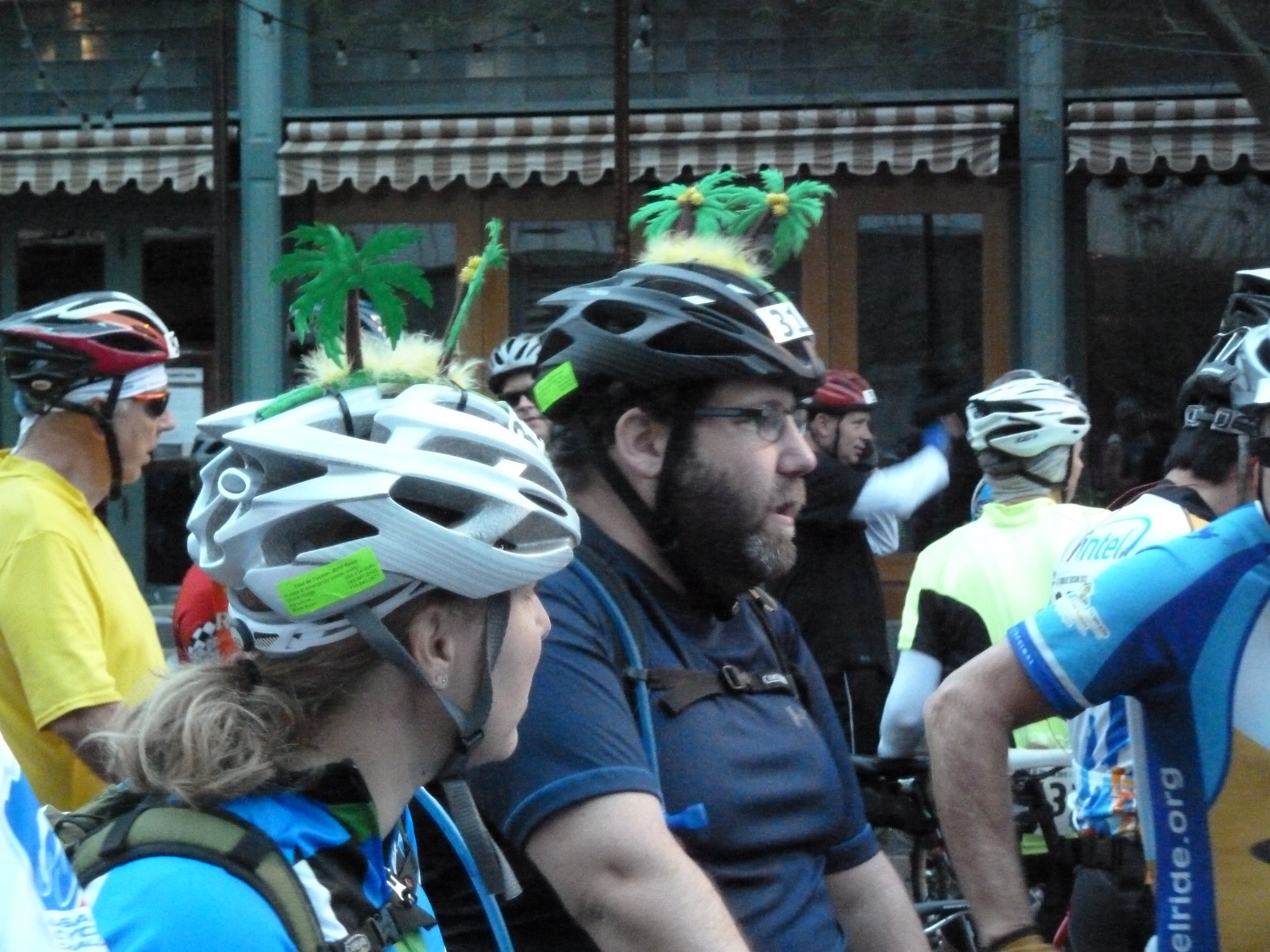 Apparently for some people riding more than 100 miles in a single day is like sitting under a palm tree on the beach. No sweat.