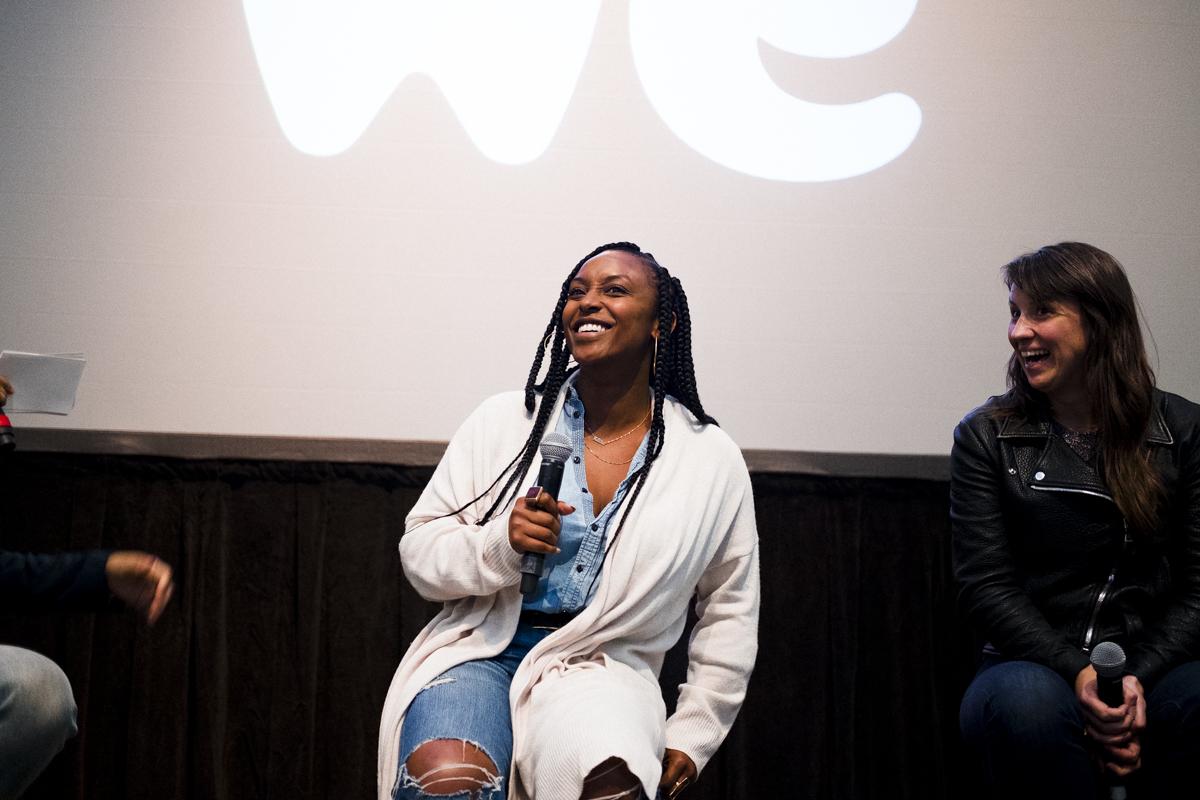 Speaking with seed&spark’s emily best for wetransfer.