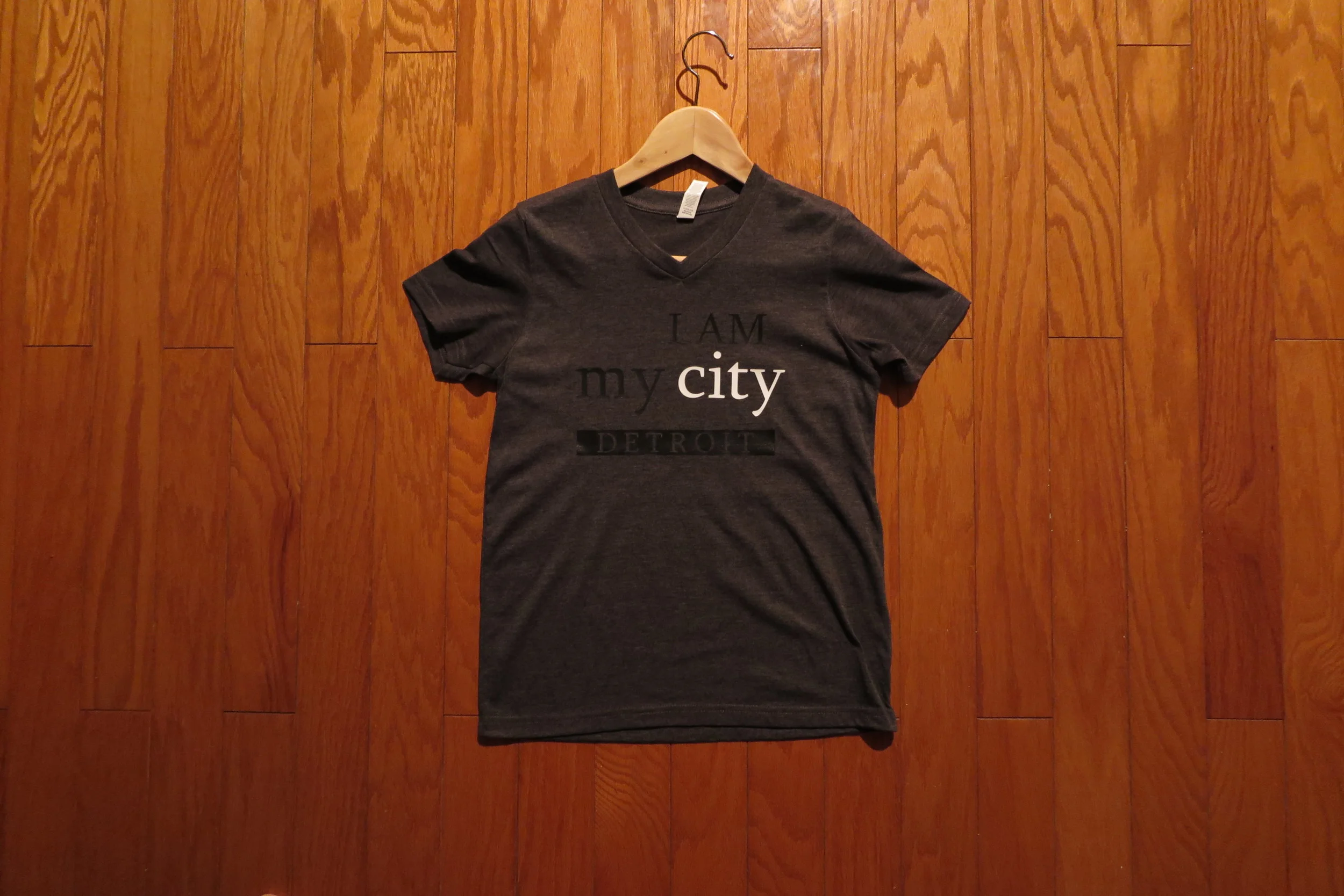 I.M.C Kids V Neck Grey Shirt