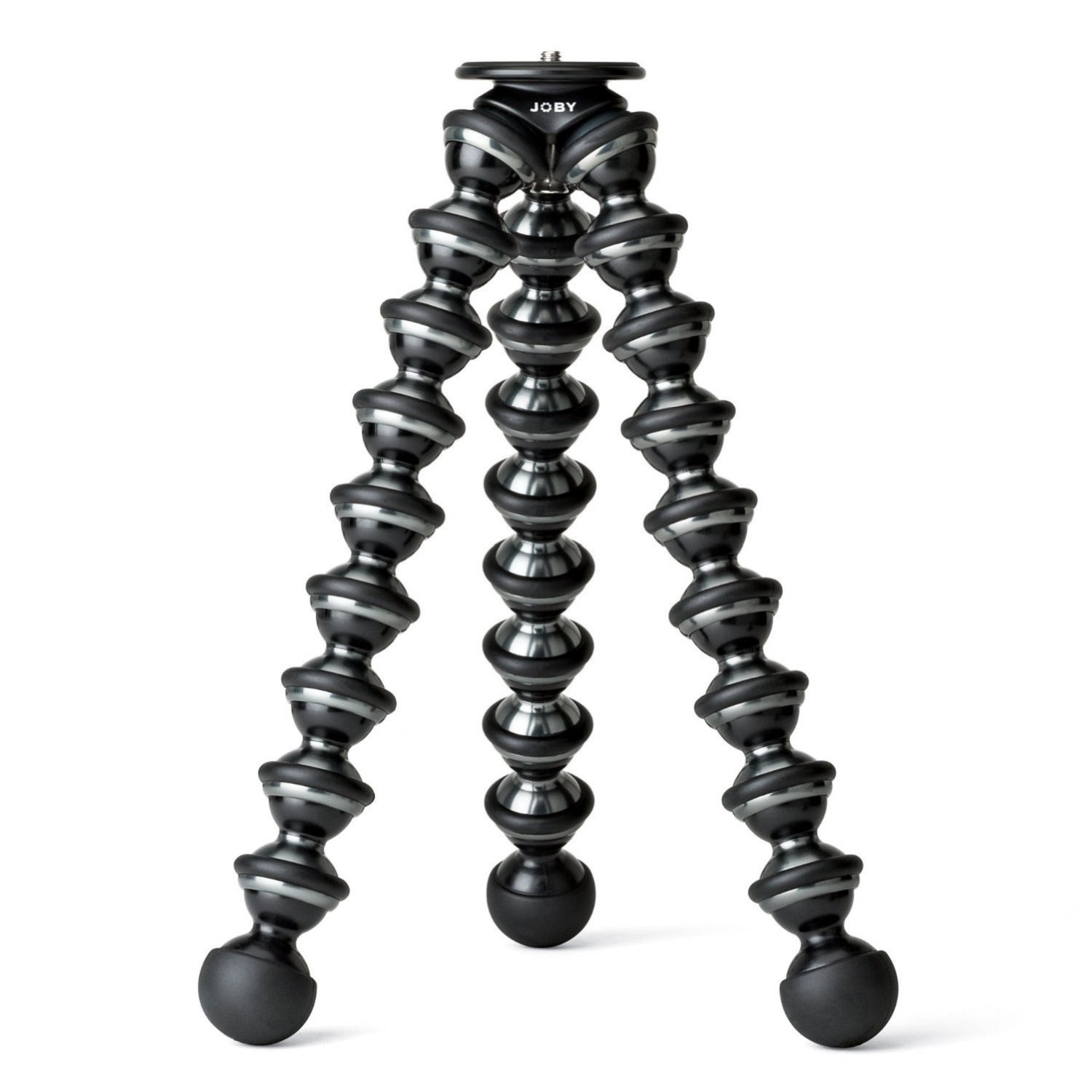 Those of you that hate carrying around a tripod, like me, would find themselves balancing their expensive camera equipment on rocks, branches, built up mounds of dirt, anything we can manage to use to balance. Well stop what you're doing, put down those rocks, and get a hold of your new best friend. Introducing Joby's Gorillapod Tripods! From professional heavy gear to lightweight cameras, there is a Gorillapod for you!