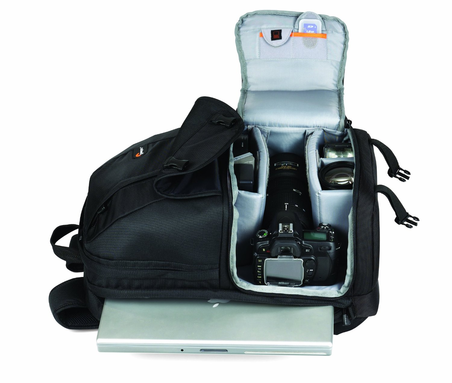 Lastly on my list is one of the most important things for all your photography gear, a backpack. Currently my favorite bag for it's carefully engineered design and user configurable compartments. Personally, one thing that sold me on this bag the most is that I can fit my most important camera gear, and access it quickly while walking from around my shoulder with ease. Second, the other top half of the bag is enough room to keep clothing, a jacket in case it rains, snacks, drinks, external drives, cleaning supplies, business cards, the list goes on. If you're currently looking for the perfect camera bag, any bag from Lowepro's Fastpack collection could be it!