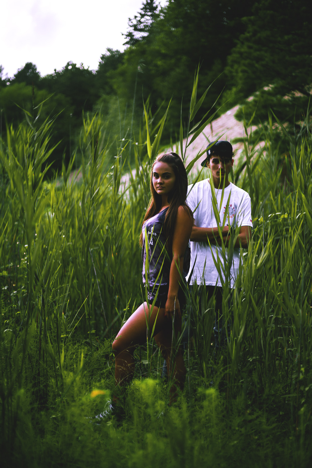 Into the wild.