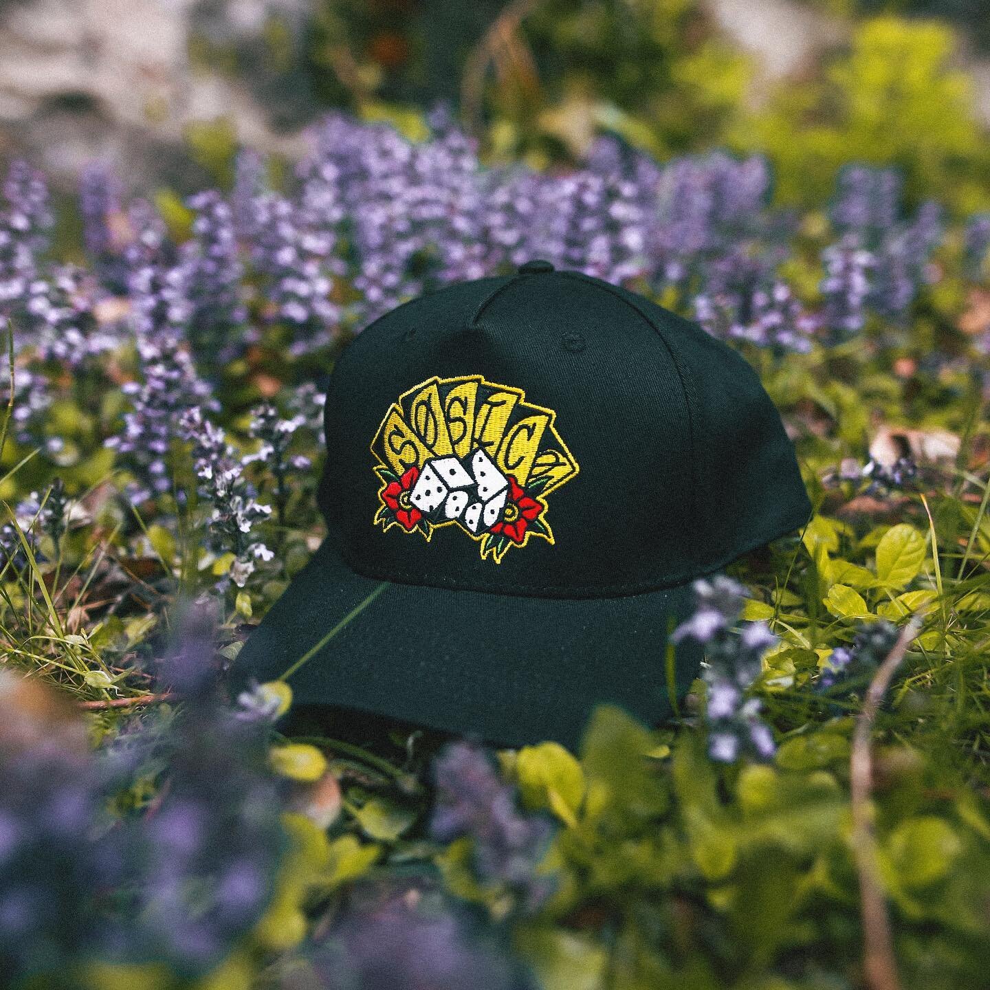Available in 5 panel &amp; mesh back trucker styles. #SOSICO 🎲🃏🌹