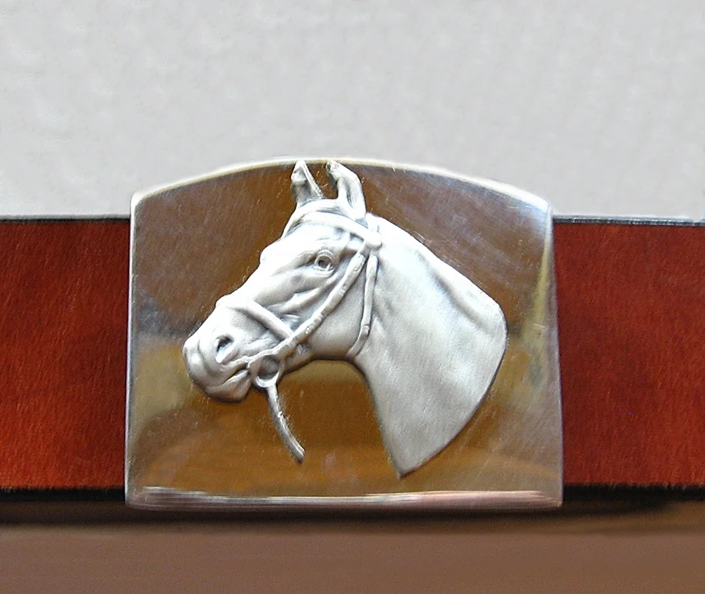  Our Unisex Alpaca Silver Belt Buckle & Belt Leather - Click here for all the details