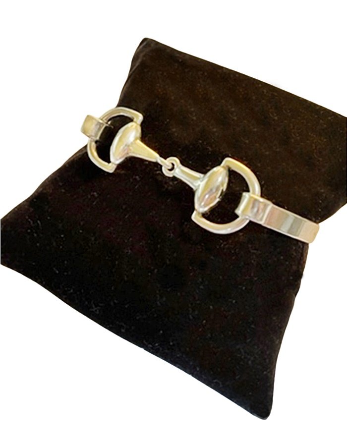 Silver Snaffle Bit Bracelet | Equestrian Jewellery | by Paul Wright ® |  Paul Wright Jewellery