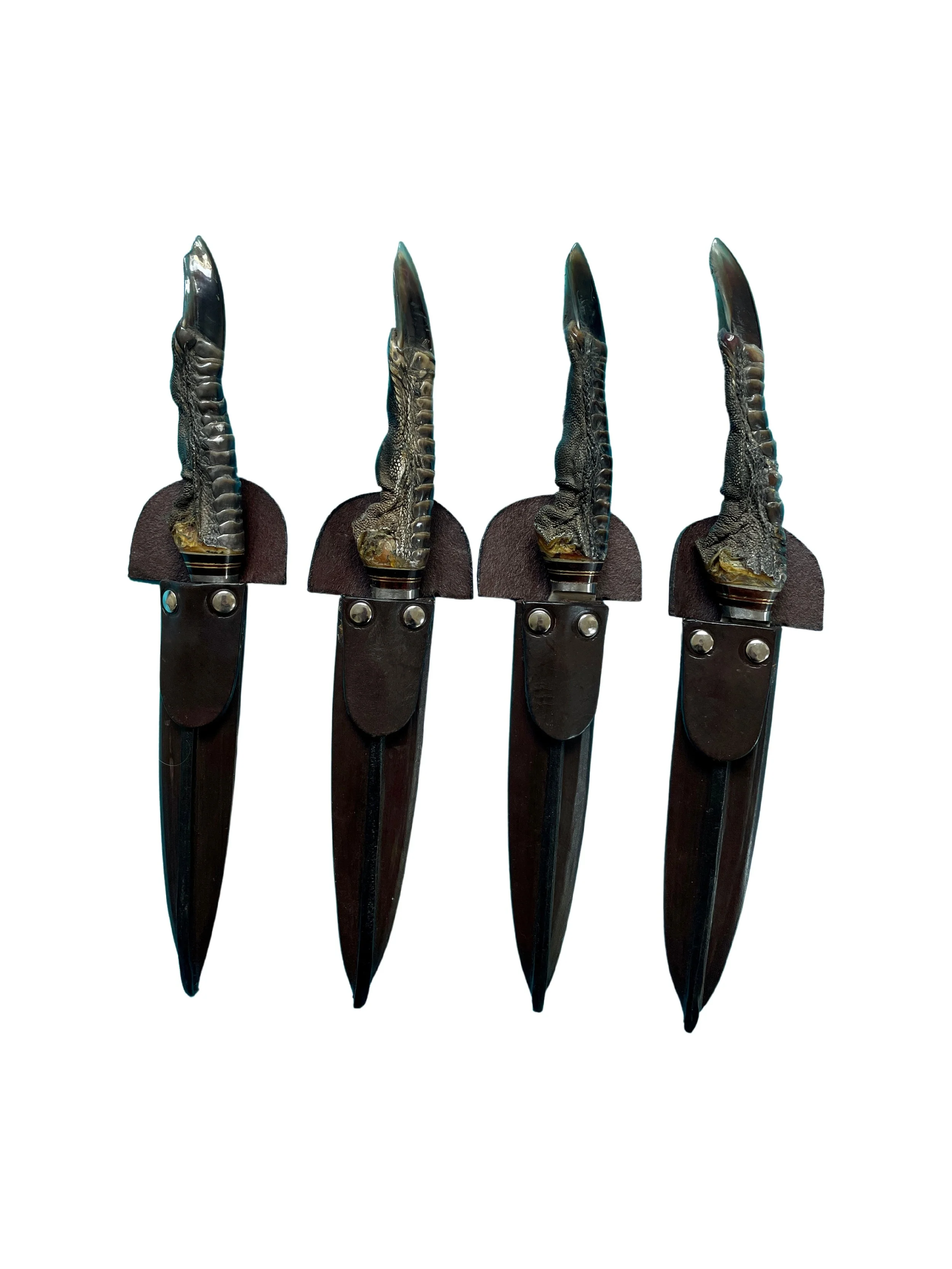 100 Authentic Rhea Toe Handled Gaucho Knife Very Unique! Filos Y Mas/1845 — Pieces Of Argentina