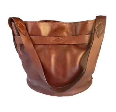 Super Soft, Handmade Genuine Argentine Cowhide Leather Equestrian Styled Shoulder Bag - EB4275-BB Final Sale Merchandise
