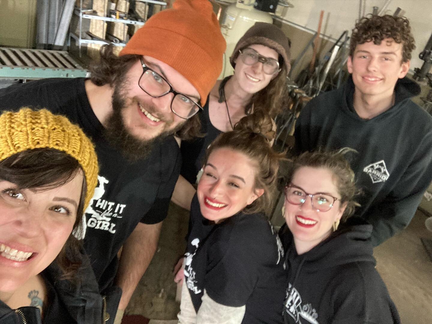 We had so much fun on our first day of filming with @theoysterfarm productions! We can&rsquo;t wait to share our story with the world. #ironmountainforge #madeinRI #likeagirl #blacksmith