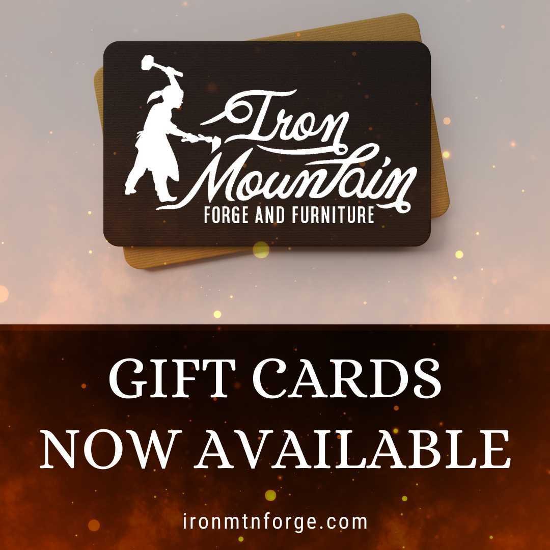 Did you know you can buy an Iron Mountain Forge gift card? These are great Father's Day/Mother's Day/Birthday/ or any day gifts and can be used towards the purchase of any of our classes. Get one today! https://ecs.page.link/VZVzJ

#ironmountainforge