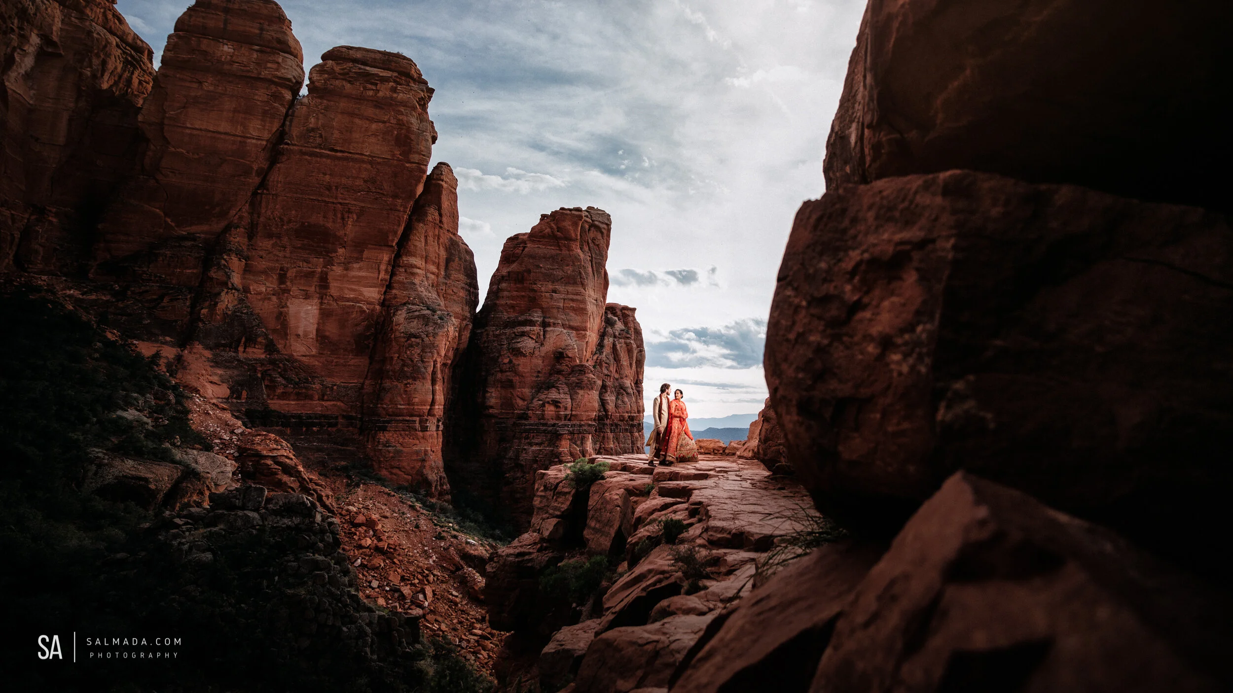 Photoshoot at Cathedral Rock, Sedona AZ.