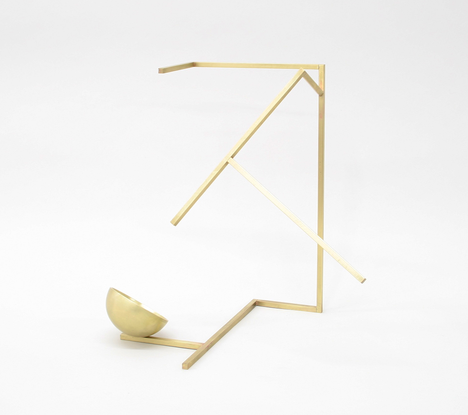 Untitled (S3.1) , 2017 brass 11 3⁄4 x 11 1⁄2 x 8 1⁄2 in