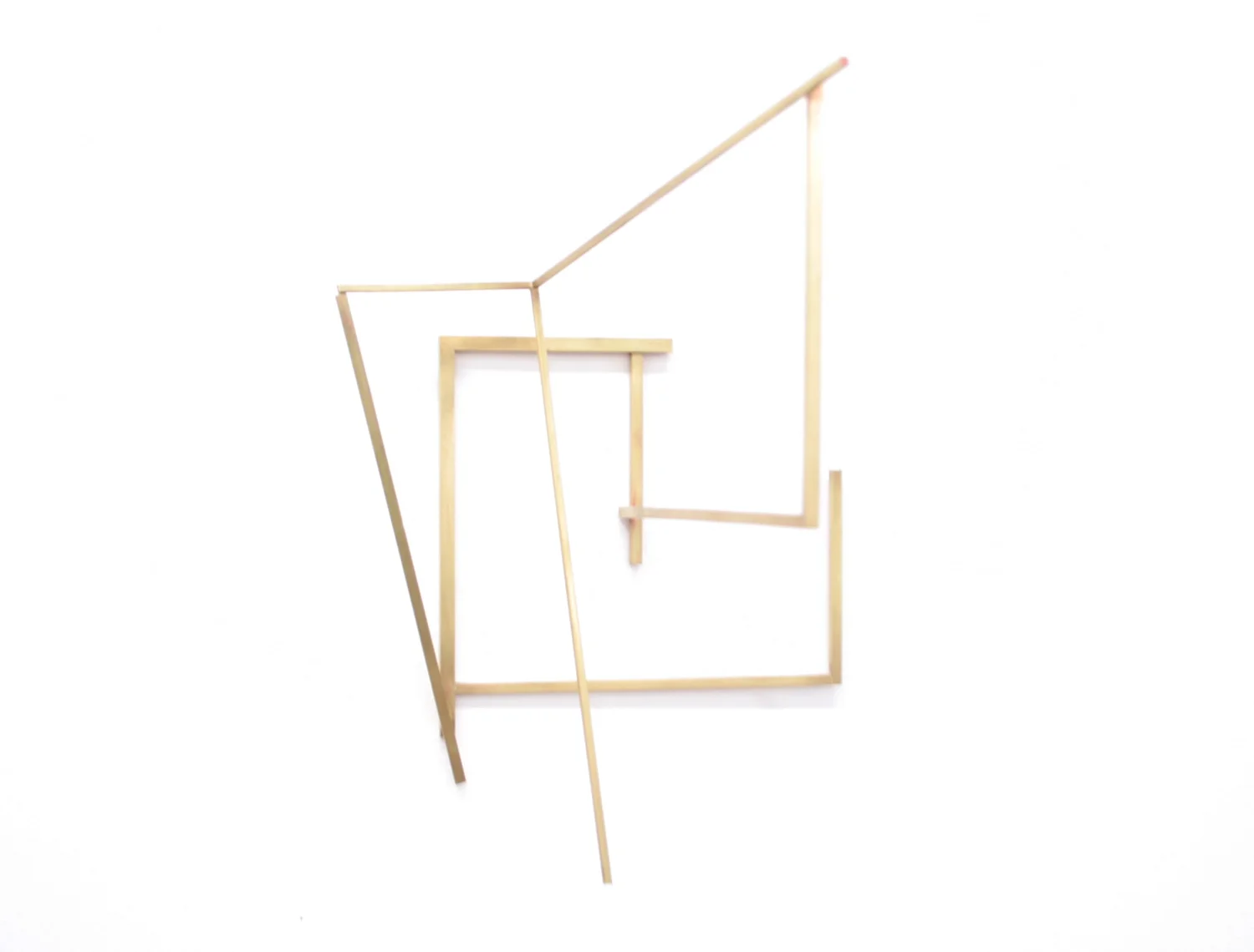 Untitled (S4.1) , 2017 brass 11 1⁄2 x 9 x 11 in