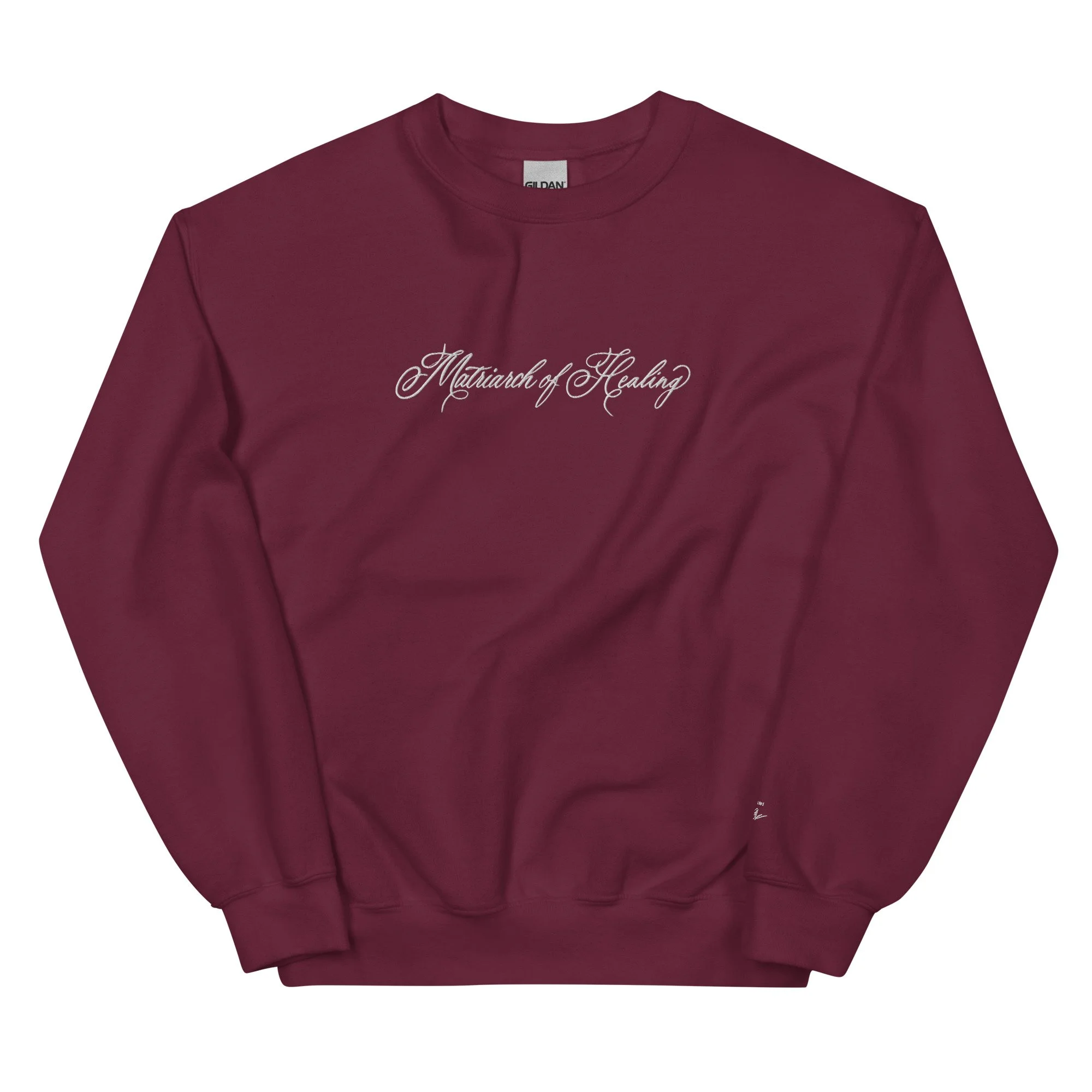 unisex-crew-neck-sweatshirt-maroon-front-68266313c45c4.jpg