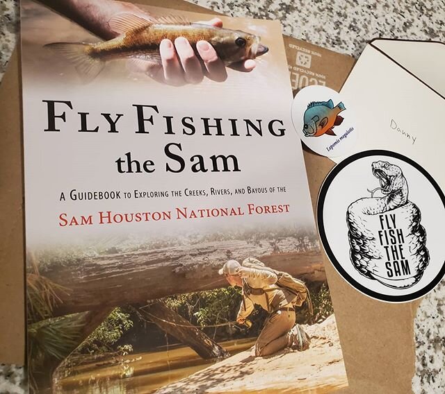 Stoked to get a copy and look forward to poking around the Sam in the near future! Thanks @flyfishing_the_sam hit him up for a copy!
#flyfishthesam #flyfishingthesam #samhoustonnationalforest #texasflyfishing #flyfishingbooks #spottedbass #nationalfo