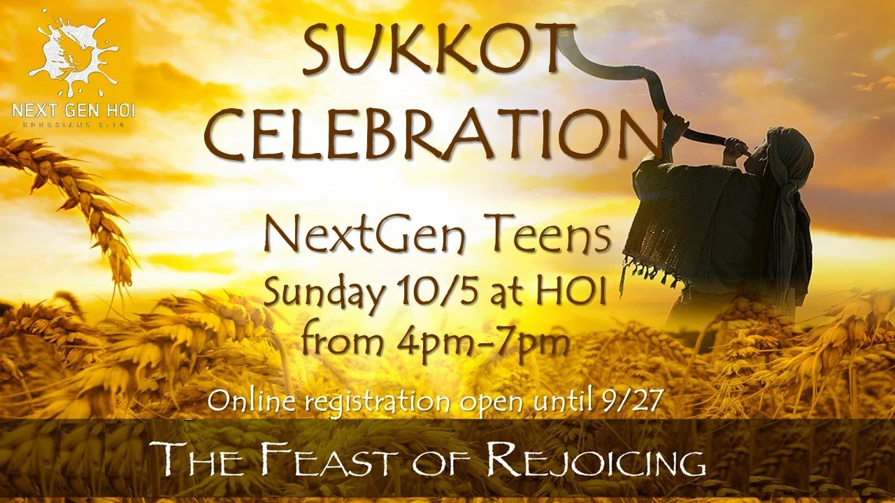 NextGen Teens Sukkot Celebration