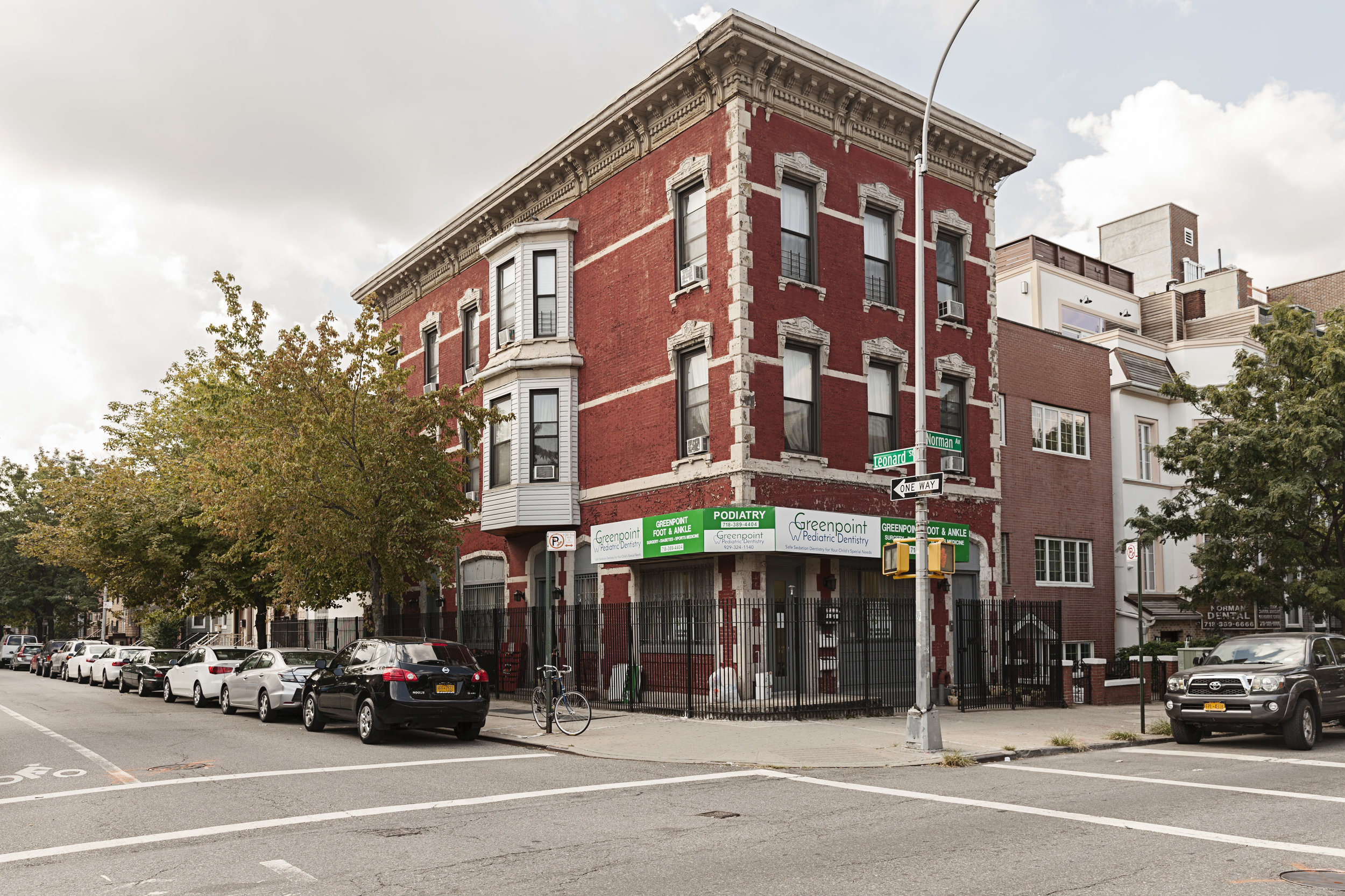 Street view of the dentist office